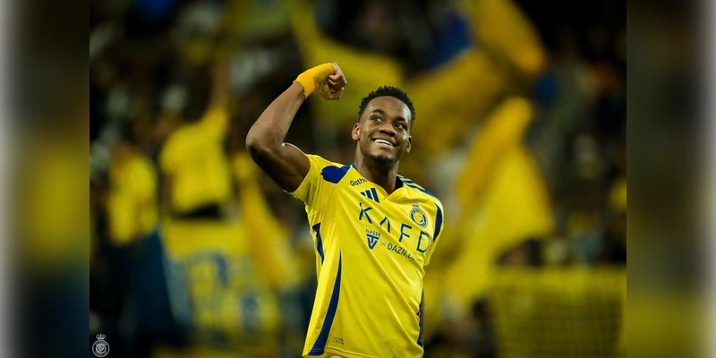 El delantero colombiano Jhon Jader Durán continúa destacando en su nuevo equipo